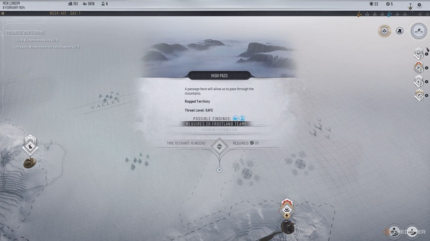 Frostpunk 2. Аванпосты и ресурсы