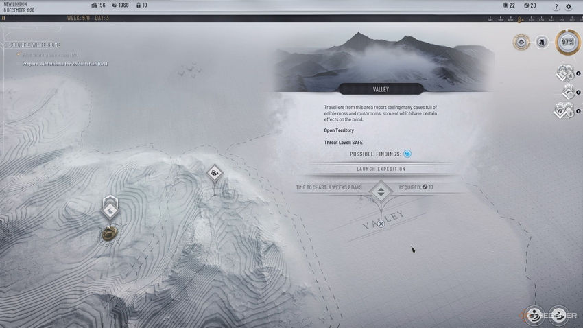 Frostpunk 2. Аванпосты и ресурсы