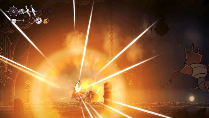 Hollow Knight Silksong. Выжженные Ступени