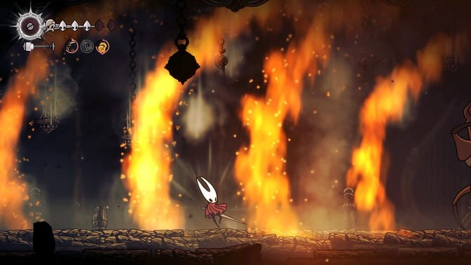 Hollow Knight Silksong. Выжженные Ступени