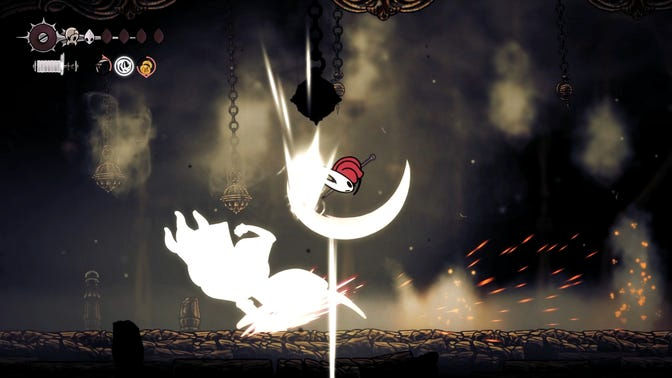 Hollow Knight Silksong. Выжженные Ступени