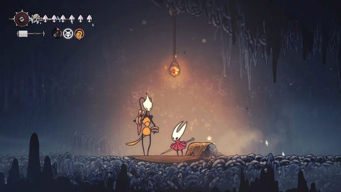 Hollow Knight Silksong. Гора Фэй
