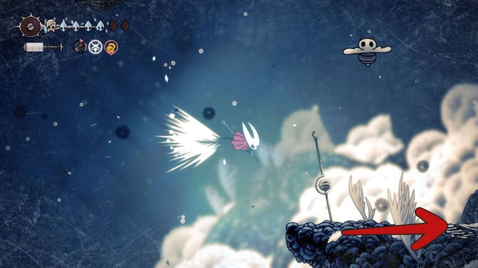 Hollow Knight Silksong. Гора Фэй