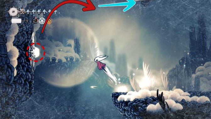 Hollow Knight Silksong. Гора Фэй