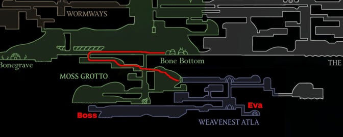 Hollow Knight Silksong. Ткачество Атла