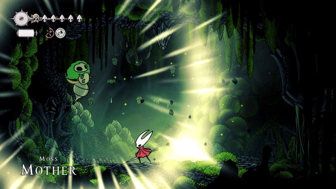 Hollow Knight Silksong. Ткачество Атла