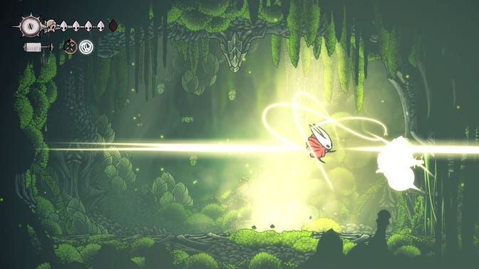 Hollow Knight Silksong. Ткачество Атла