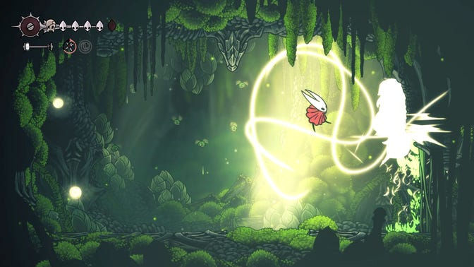 Hollow Knight Silksong. Ткачество Атла