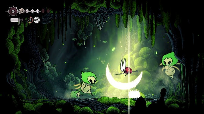 Hollow Knight Silksong. Ткачество Атла