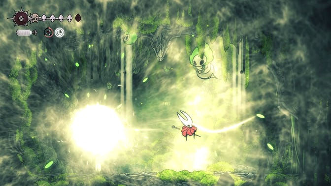 Hollow Knight Silksong. Ткачество Атла