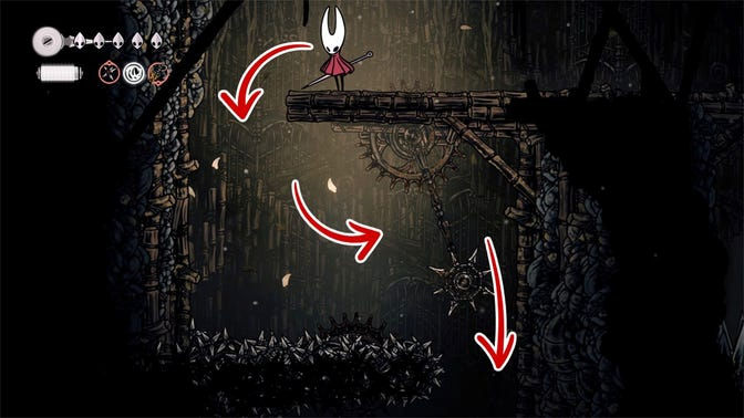 Hollow Knight Silksong. Дорога грешника