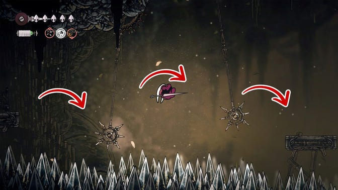 Hollow Knight Silksong. Дорога грешника