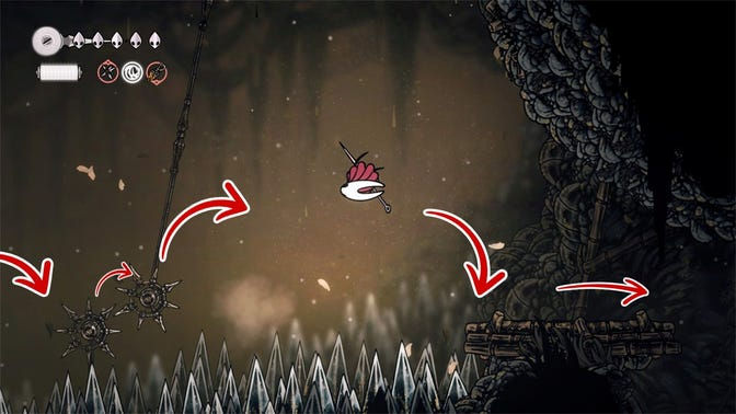 Hollow Knight Silksong. Дорога грешника