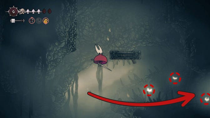 Hollow Knight Silksong. Туман