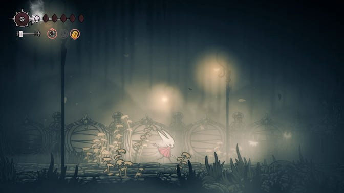 Hollow Knight Silksong. Туман