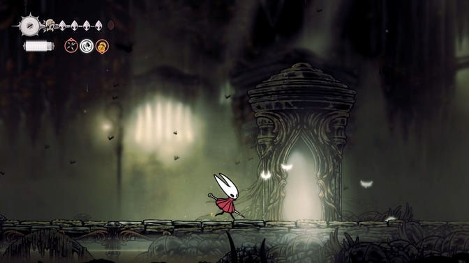 Hollow Knight Silksong. Туман