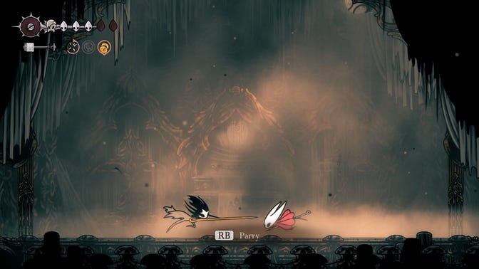 Hollow Knight Silksong. Туман