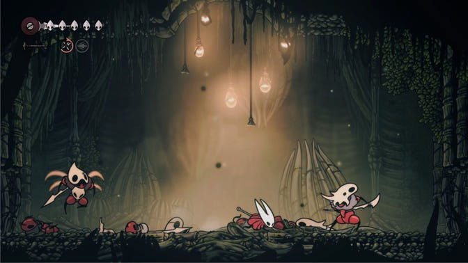 Hollow Knight Silksong. Марш Охотника