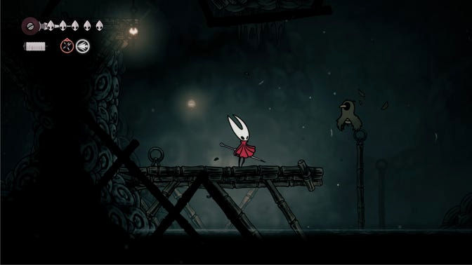 Hollow Knight Silksong. Серое Болото