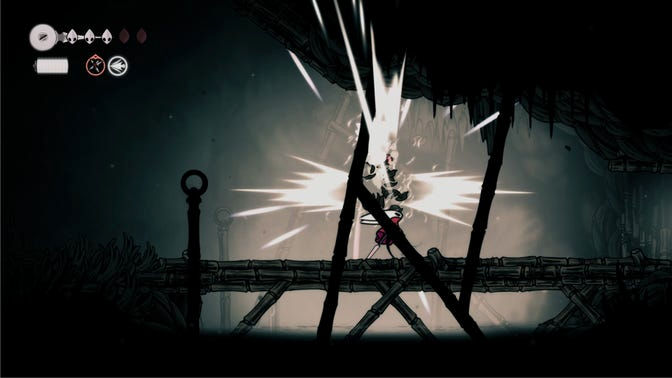 Hollow Knight Silksong. Серое Болото