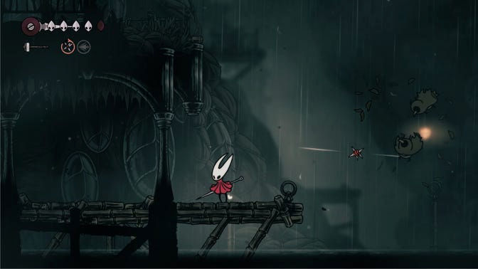 Hollow Knight Silksong. Серое Болото