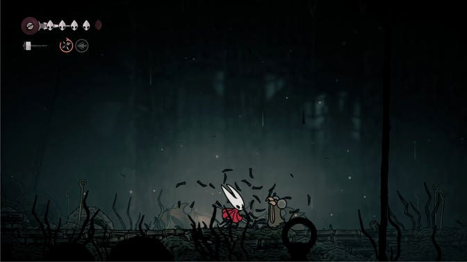 Hollow Knight Silksong. Серое Болото