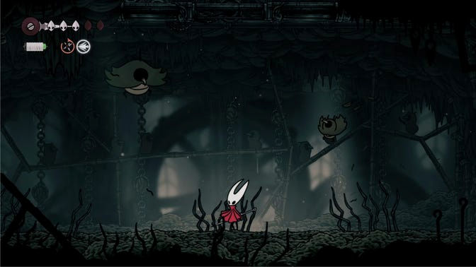 Hollow Knight Silksong. Серое Болото