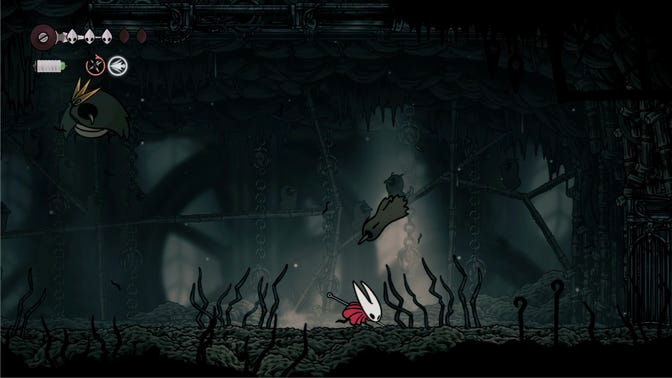 Hollow Knight Silksong. Серое Болото