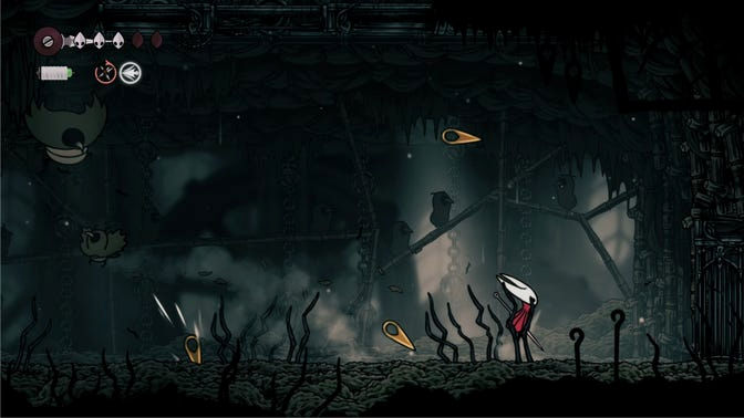 Hollow Knight Silksong. Серое Болото