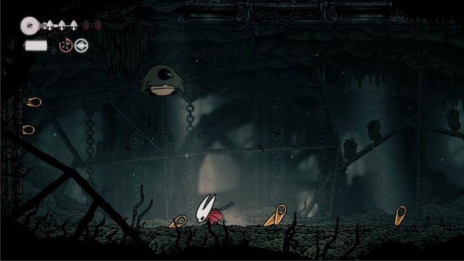 Hollow Knight Silksong. Серое Болото