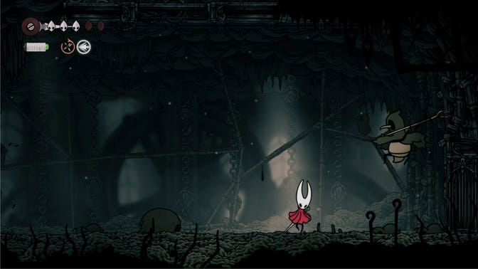 Hollow Knight Silksong. Серое Болото