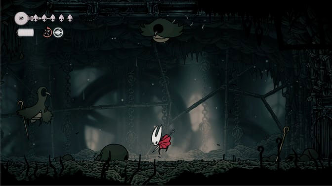 Hollow Knight Silksong. Серое Болото