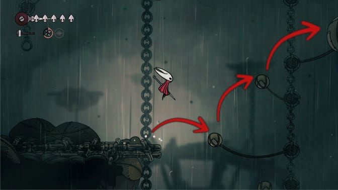 Hollow Knight Silksong. Серое Болото