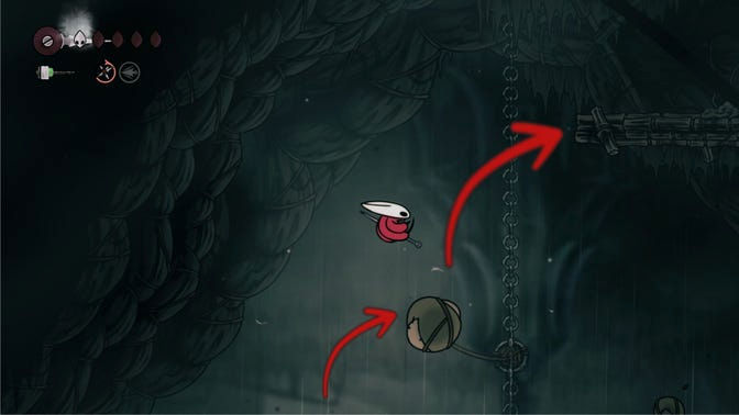 Hollow Knight Silksong. Серое Болото