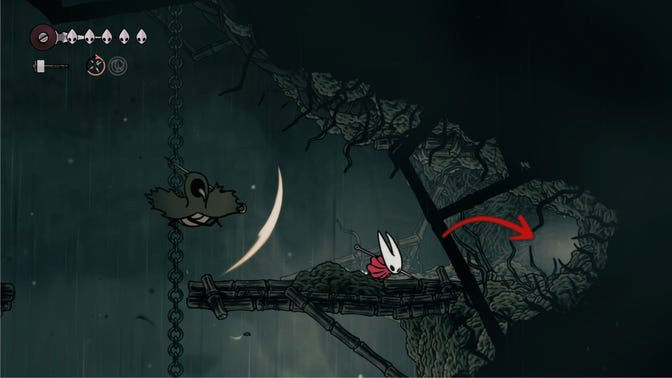 Hollow Knight Silksong. Серое Болото