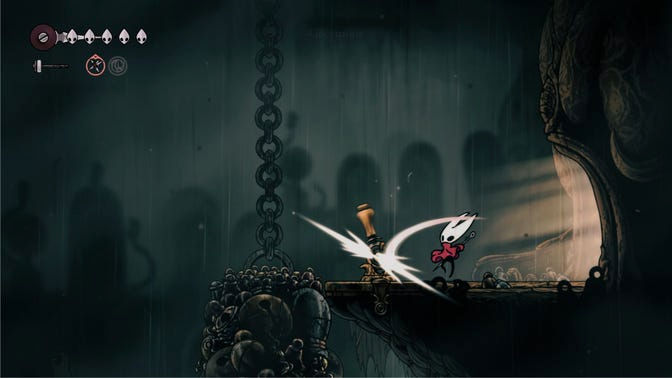 Hollow Knight Silksong. Серое Болото