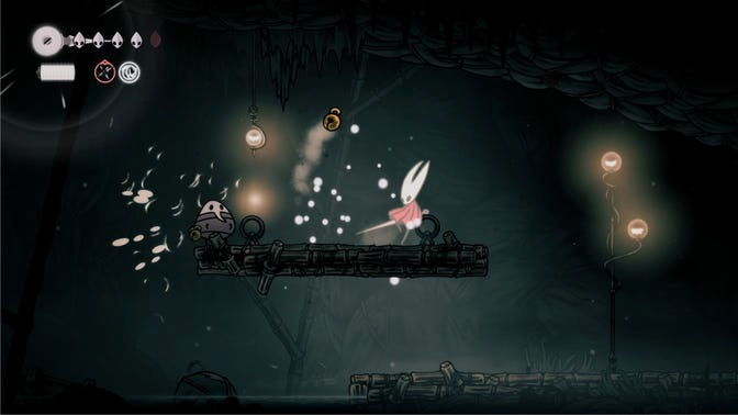 Hollow Knight Silksong. Серое Болото