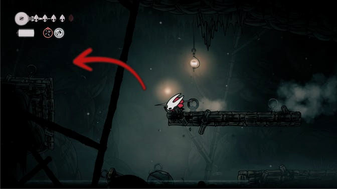 Hollow Knight Silksong. Серое Болото