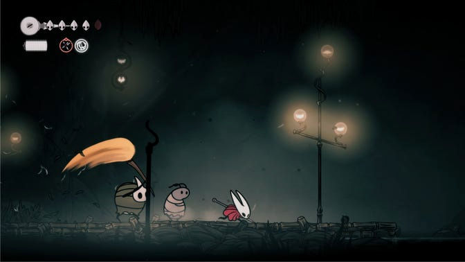 Hollow Knight Silksong. Серое Болото