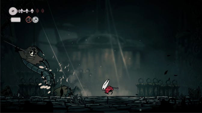 Hollow Knight Silksong. Серое Болото