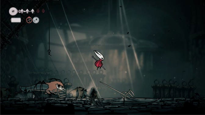 Hollow Knight Silksong. Серое Болото