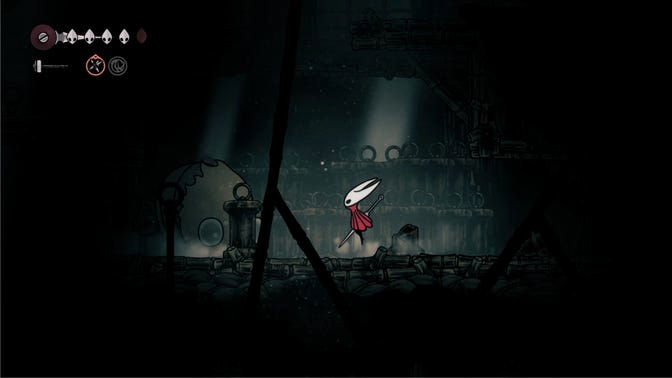 Hollow Knight Silksong. Серое Болото