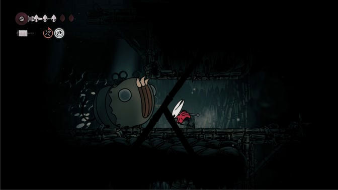 Hollow Knight Silksong. Серое Болото