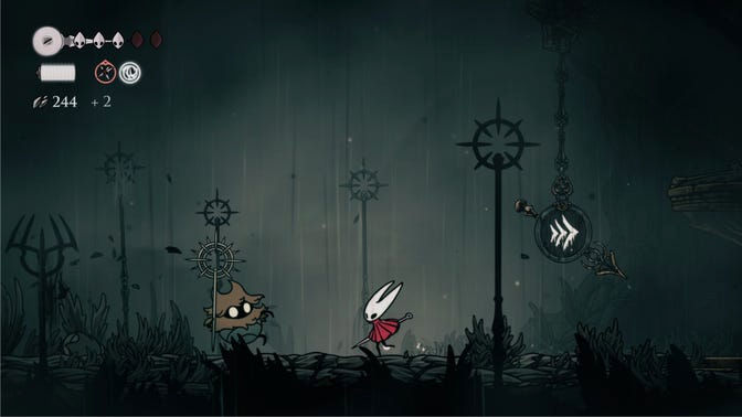 Hollow Knight Silksong. Серое Болото