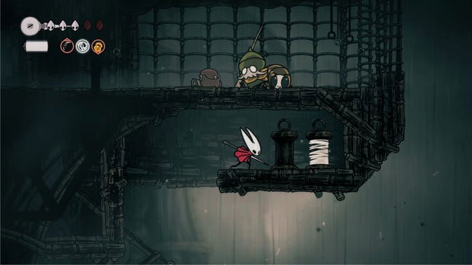 Hollow Knight Silksong. Серое Болото