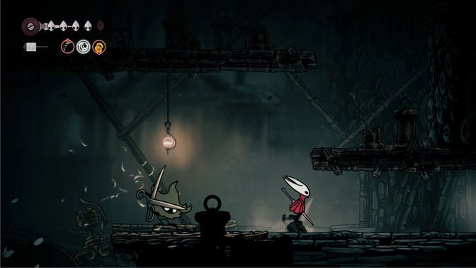 Hollow Knight Silksong. Серое Болото