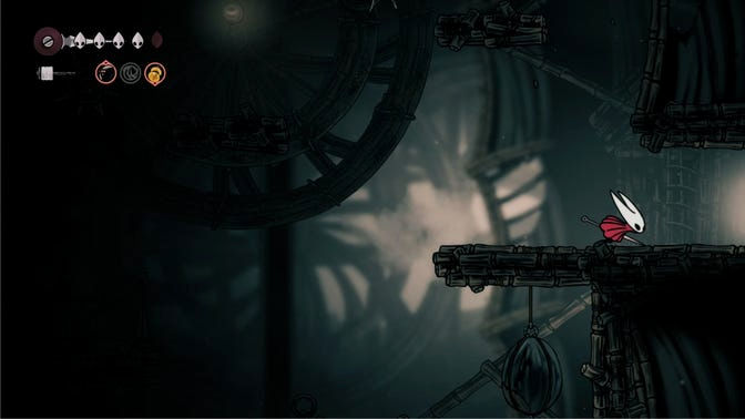 Hollow Knight Silksong. Серое Болото