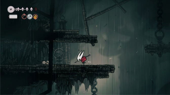 Hollow Knight Silksong. Серое Болото