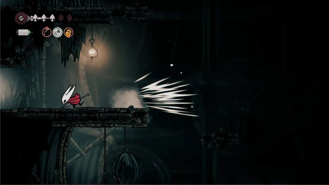 Hollow Knight Silksong. Серое Болото