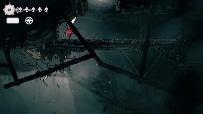 Hollow Knight Silksong. Серое Болото